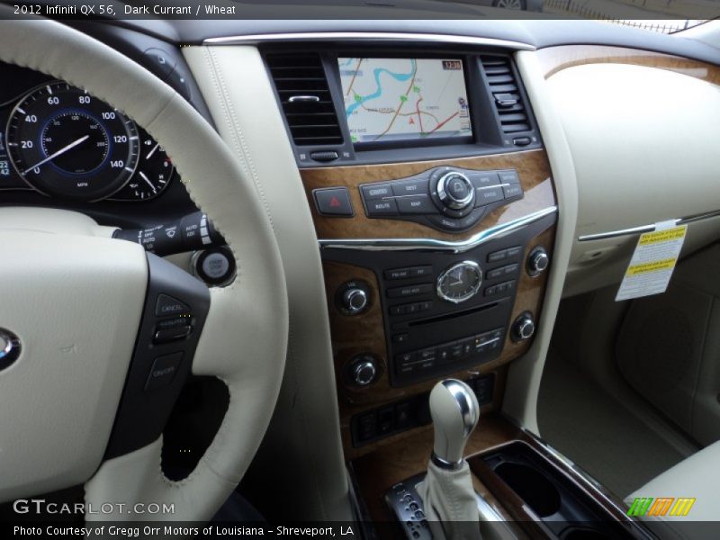 Dark Currant / Wheat 2012 Infiniti QX 56