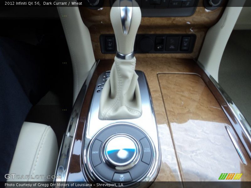 Dark Currant / Wheat 2012 Infiniti QX 56