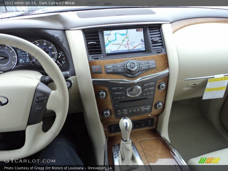 Controls of 2012 QX 56