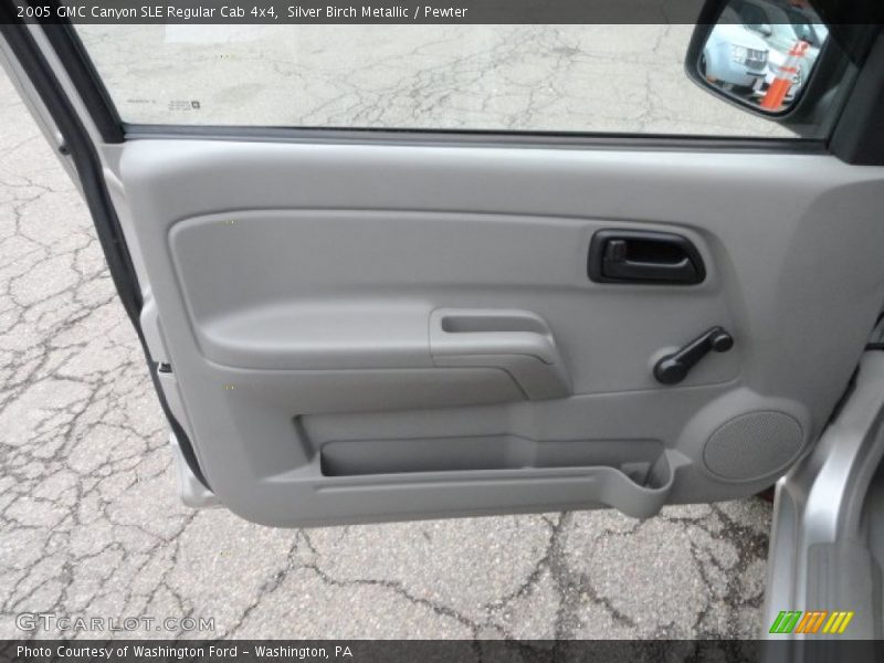 Silver Birch Metallic / Pewter 2005 GMC Canyon SLE Regular Cab 4x4