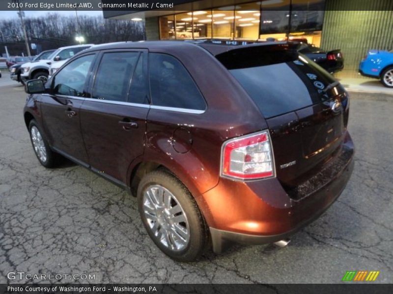 Cinnamon Metallic / Camel 2010 Ford Edge Limited AWD