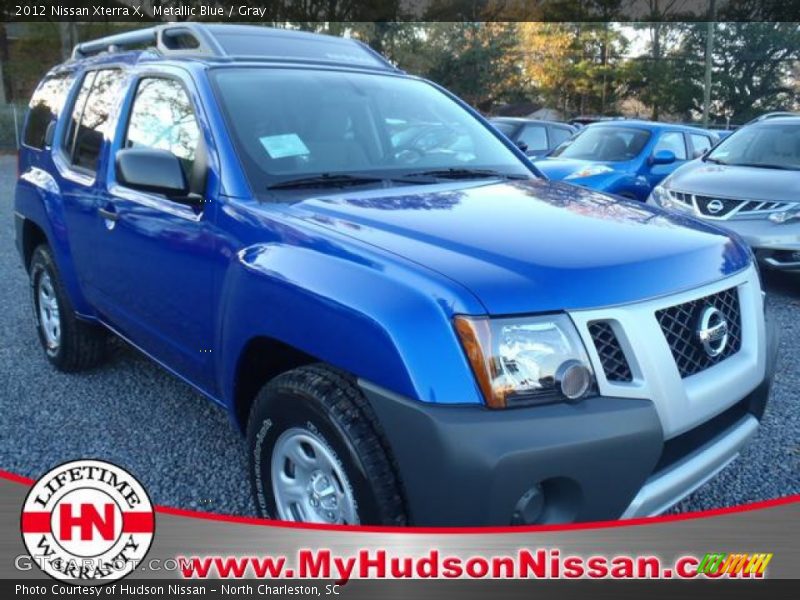 Metallic Blue / Gray 2012 Nissan Xterra X