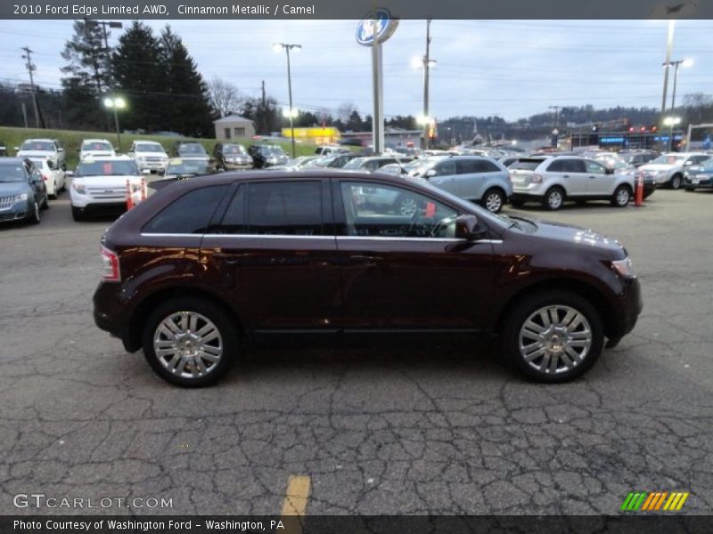 Cinnamon Metallic / Camel 2010 Ford Edge Limited AWD