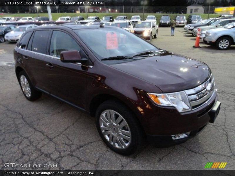 Cinnamon Metallic / Camel 2010 Ford Edge Limited AWD