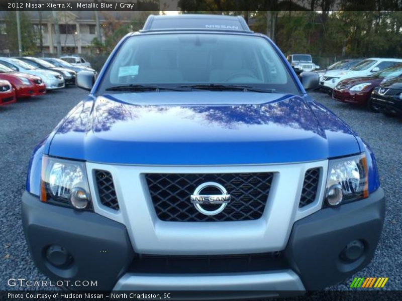 Metallic Blue / Gray 2012 Nissan Xterra X