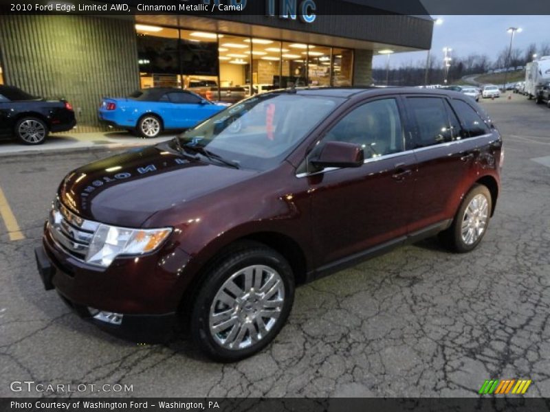 Cinnamon Metallic / Camel 2010 Ford Edge Limited AWD
