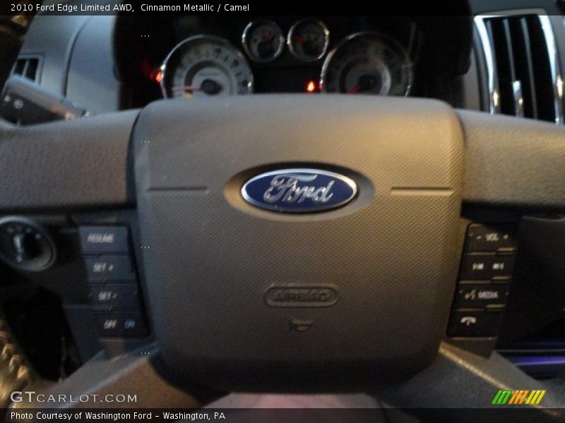 Cinnamon Metallic / Camel 2010 Ford Edge Limited AWD