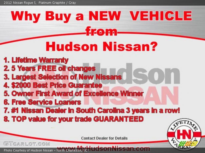 Platinum Graphite / Gray 2012 Nissan Rogue S