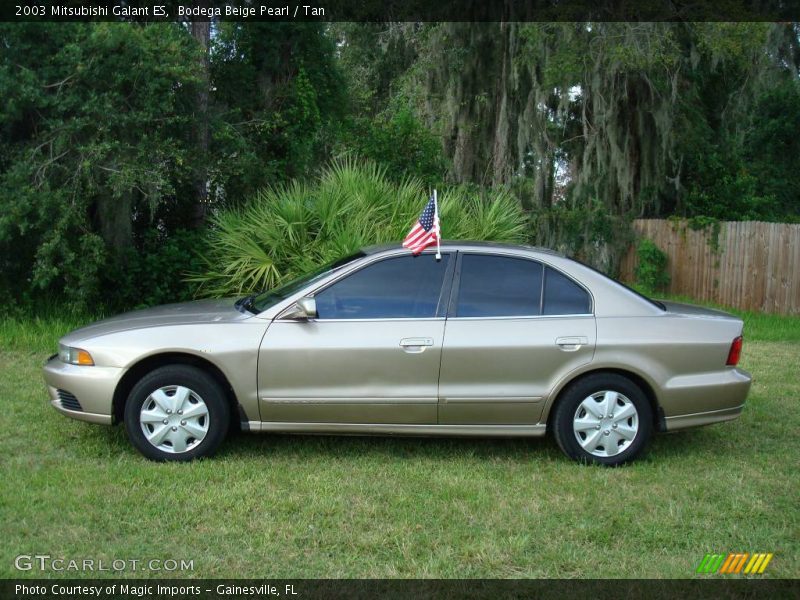 Bodega Beige Pearl / Tan 2003 Mitsubishi Galant ES