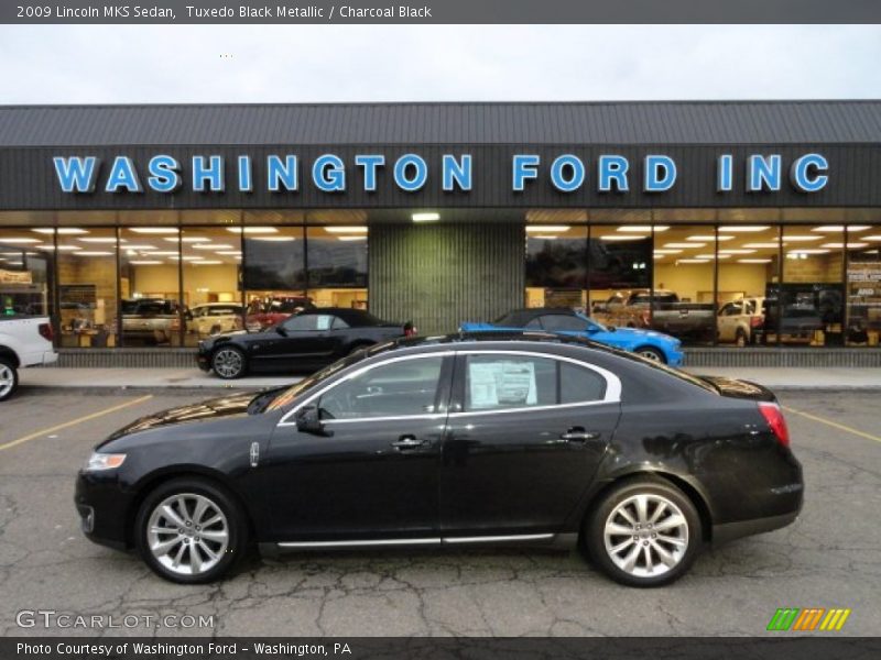 Tuxedo Black Metallic / Charcoal Black 2009 Lincoln MKS Sedan