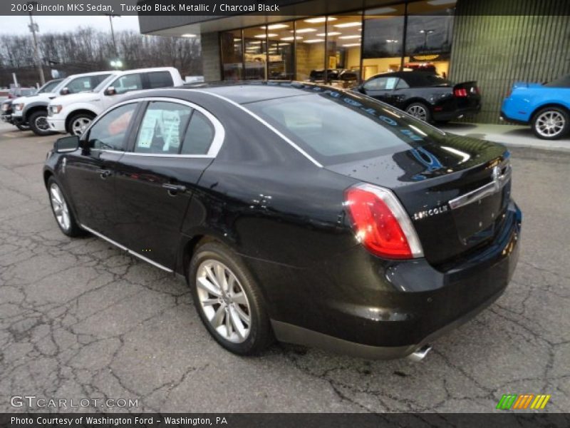 Tuxedo Black Metallic / Charcoal Black 2009 Lincoln MKS Sedan