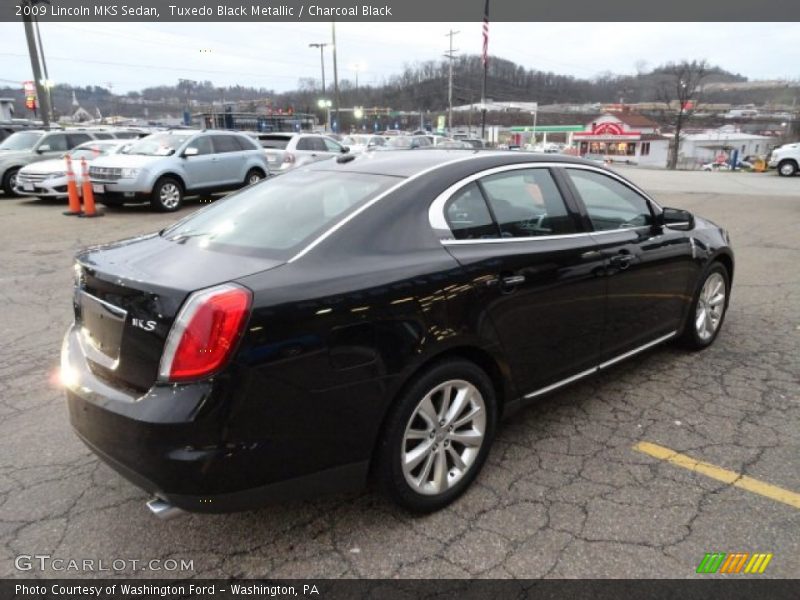 Tuxedo Black Metallic / Charcoal Black 2009 Lincoln MKS Sedan