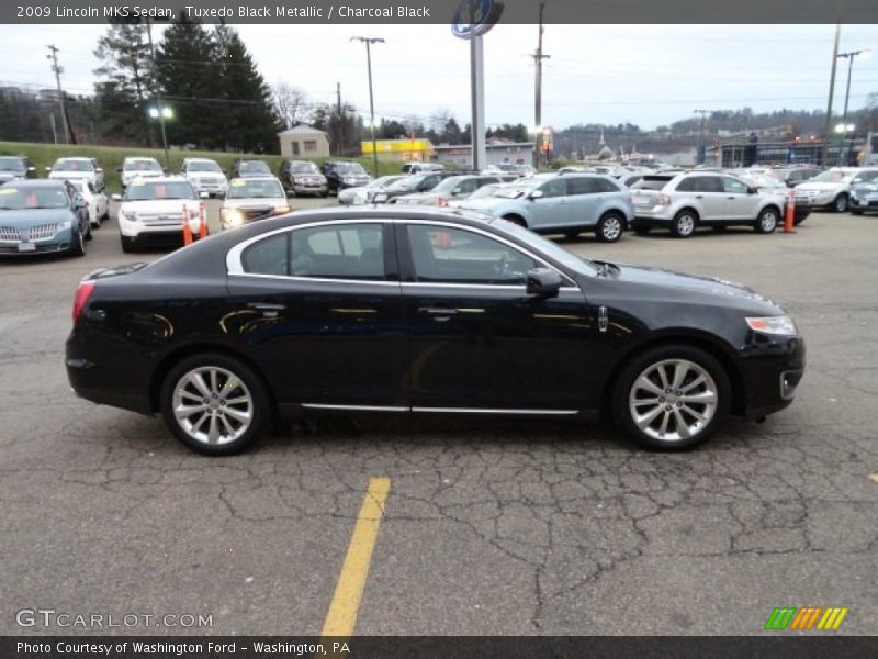 Tuxedo Black Metallic / Charcoal Black 2009 Lincoln MKS Sedan