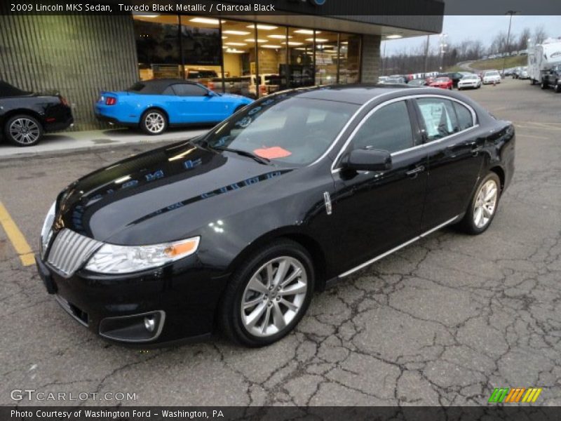 Tuxedo Black Metallic / Charcoal Black 2009 Lincoln MKS Sedan