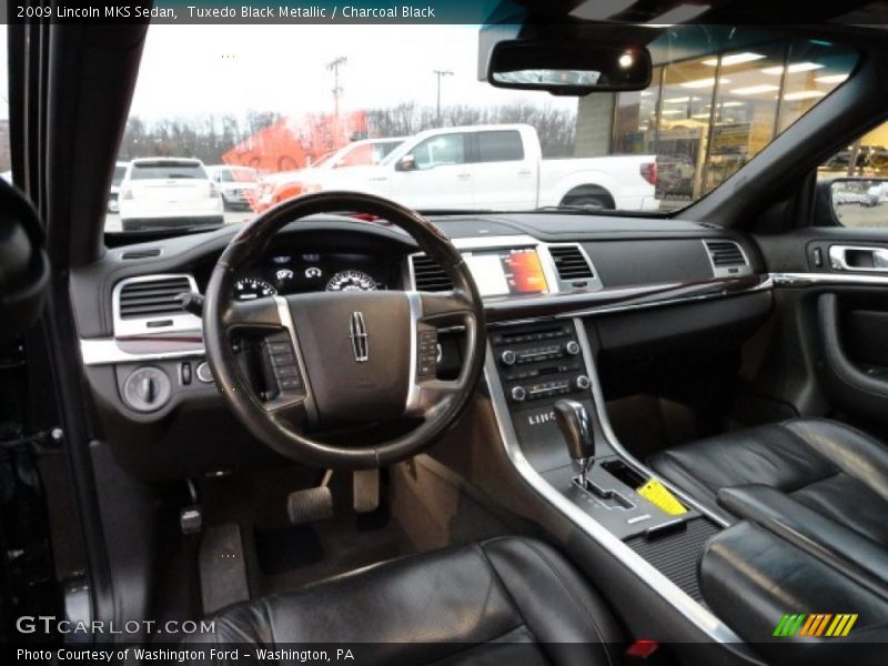 Tuxedo Black Metallic / Charcoal Black 2009 Lincoln MKS Sedan