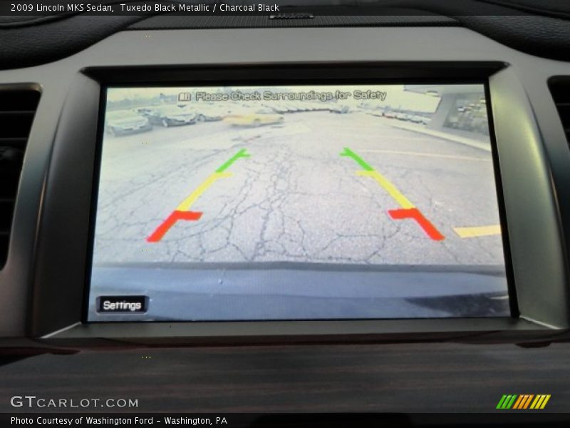 Tuxedo Black Metallic / Charcoal Black 2009 Lincoln MKS Sedan