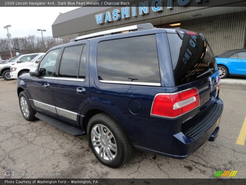 Dark Blue Pearl Metallic / Charcoal Black 2009 Lincoln Navigator 4x4