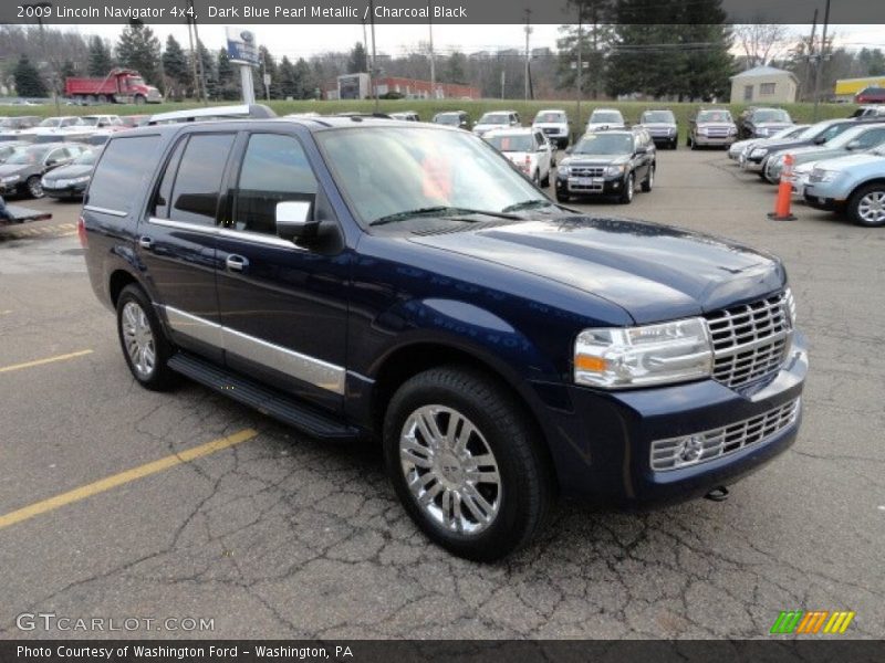 Dark Blue Pearl Metallic / Charcoal Black 2009 Lincoln Navigator 4x4