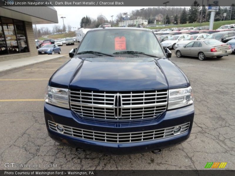 Dark Blue Pearl Metallic / Charcoal Black 2009 Lincoln Navigator 4x4