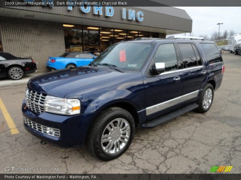 Dark Blue Pearl Metallic / Charcoal Black 2009 Lincoln Navigator 4x4