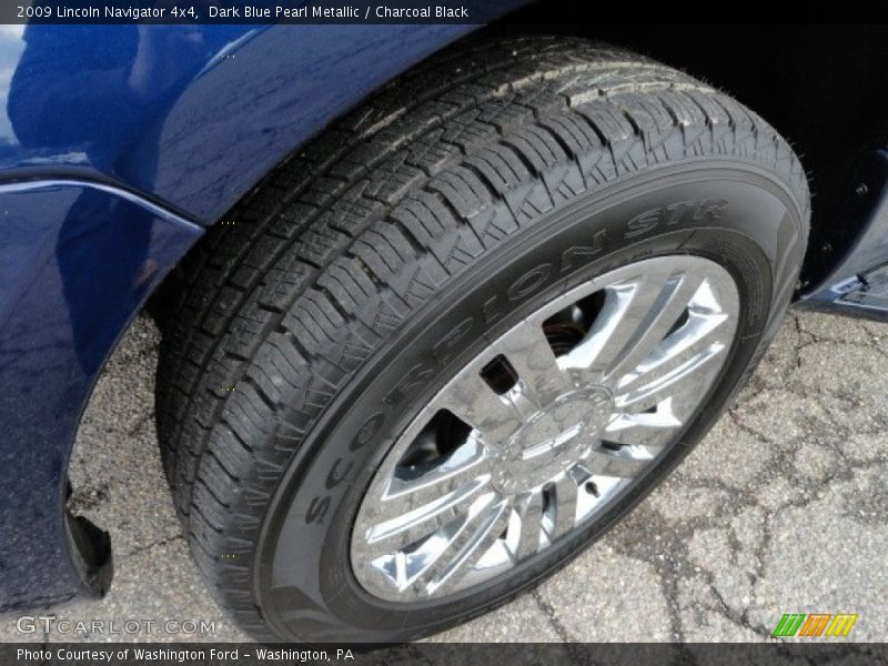 Dark Blue Pearl Metallic / Charcoal Black 2009 Lincoln Navigator 4x4