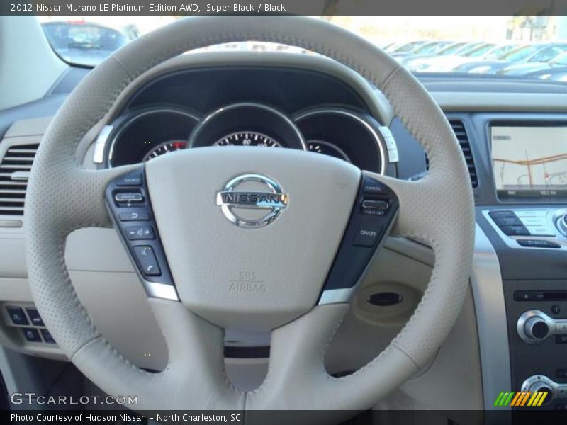 Super Black / Black 2012 Nissan Murano LE Platinum Edition AWD