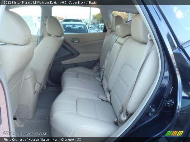 Super Black / Black 2012 Nissan Murano LE Platinum Edition AWD