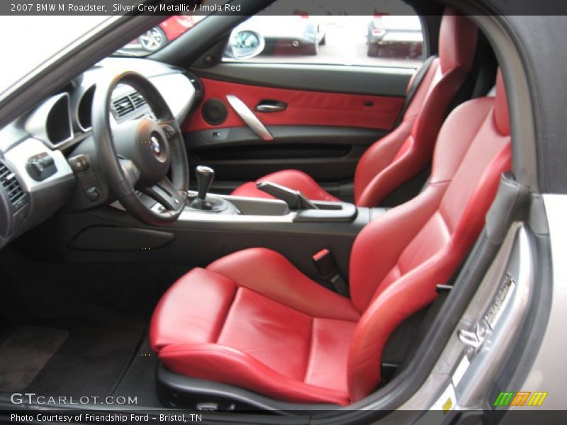  2007 M Roadster Imola Red Interior
