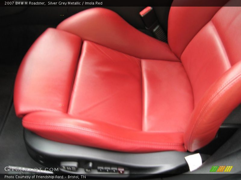  2007 M Roadster Imola Red Interior