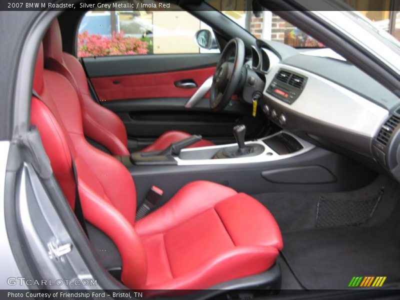  2007 M Roadster Imola Red Interior