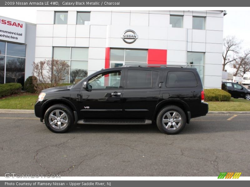 Galaxy Black Metallic / Charcoal 2009 Nissan Armada LE 4WD