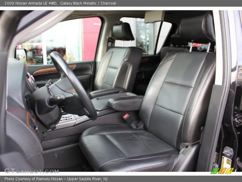 Galaxy Black Metallic / Charcoal 2009 Nissan Armada LE 4WD