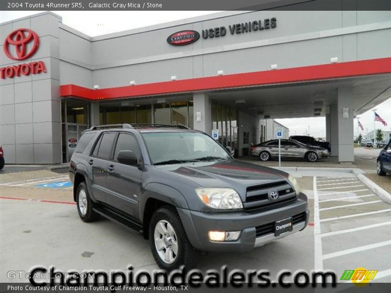 Galactic Gray Mica / Stone 2004 Toyota 4Runner SR5