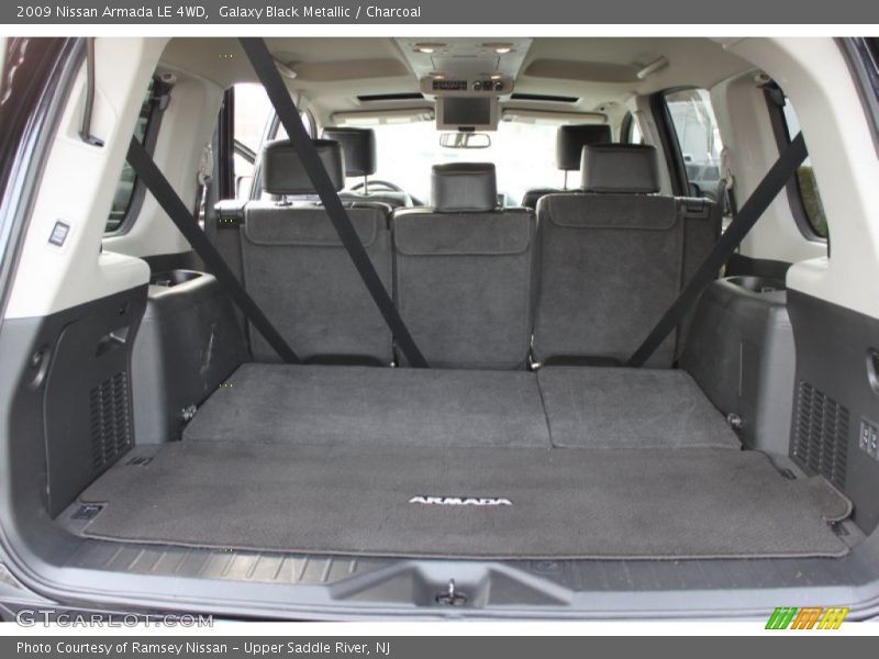 Galaxy Black Metallic / Charcoal 2009 Nissan Armada LE 4WD