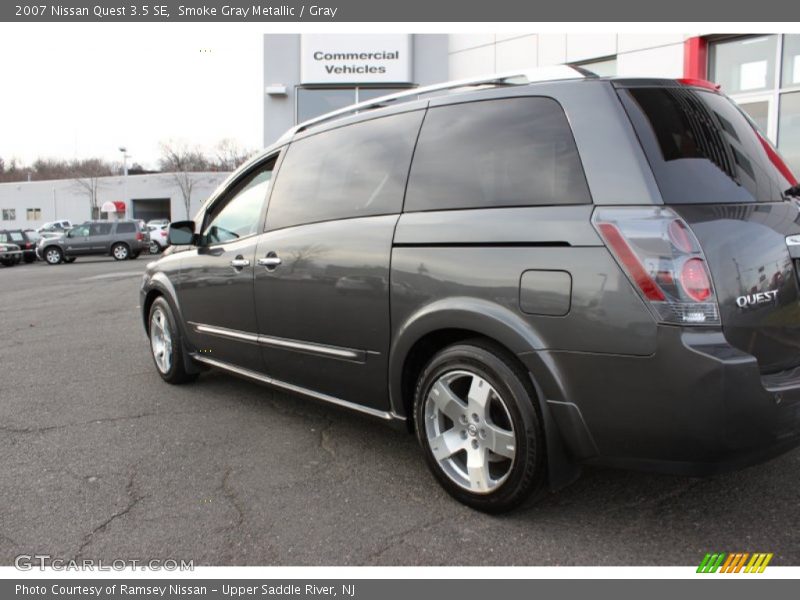 Smoke Gray Metallic / Gray 2007 Nissan Quest 3.5 SE