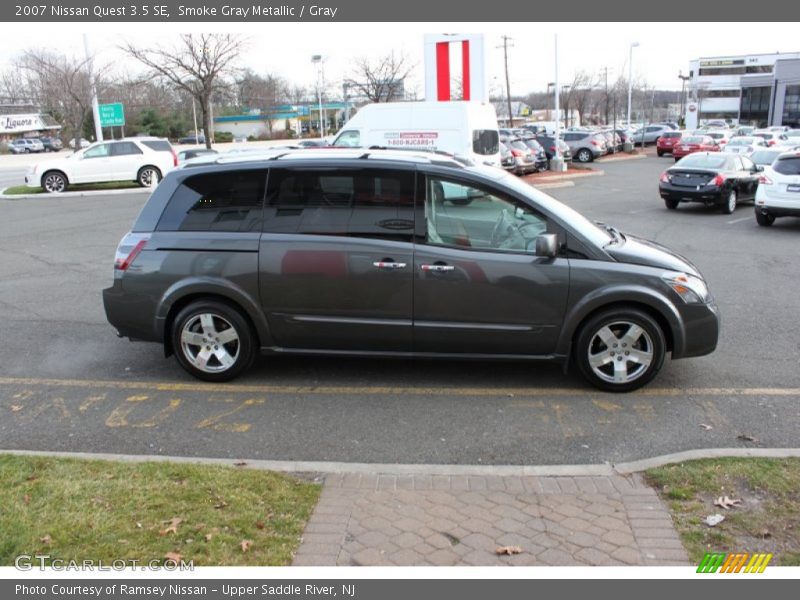 Smoke Gray Metallic / Gray 2007 Nissan Quest 3.5 SE