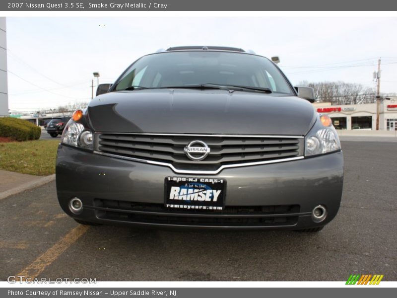 Smoke Gray Metallic / Gray 2007 Nissan Quest 3.5 SE