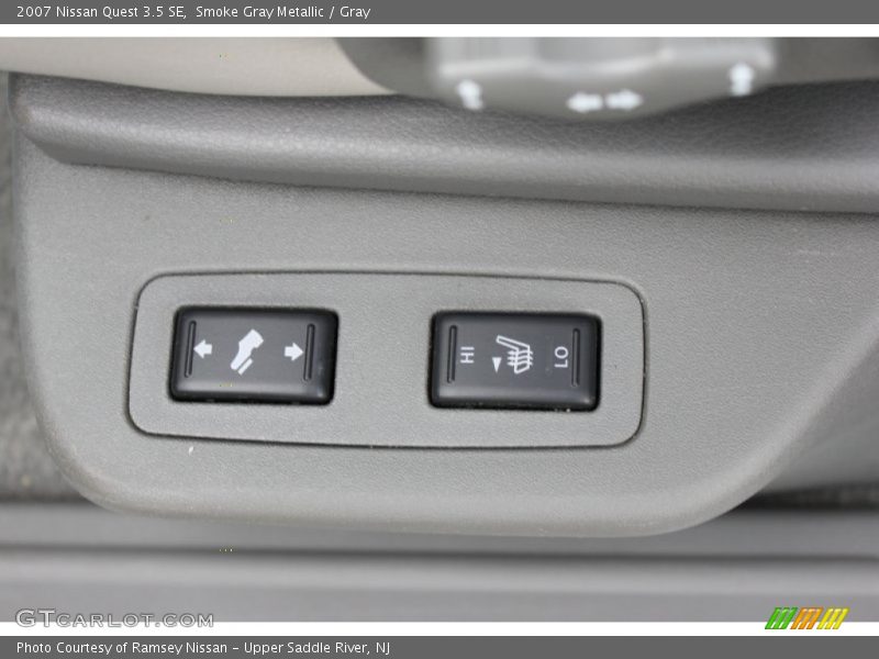 Smoke Gray Metallic / Gray 2007 Nissan Quest 3.5 SE