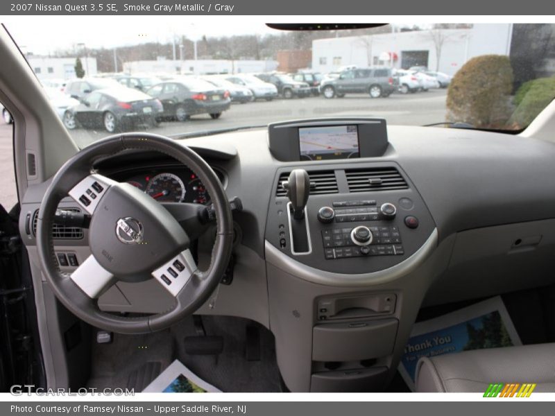 Smoke Gray Metallic / Gray 2007 Nissan Quest 3.5 SE