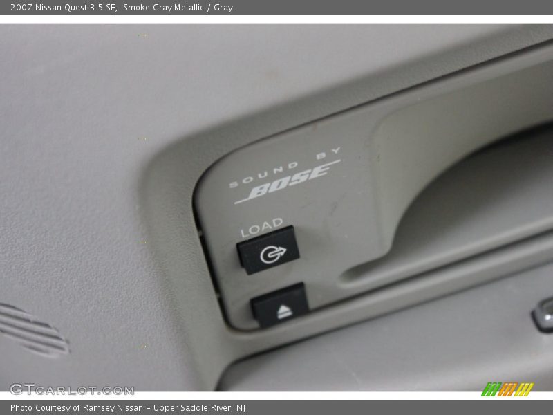 Smoke Gray Metallic / Gray 2007 Nissan Quest 3.5 SE