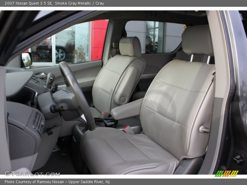 Smoke Gray Metallic / Gray 2007 Nissan Quest 3.5 SE