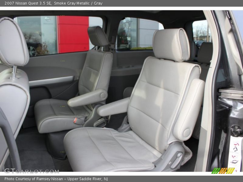 Smoke Gray Metallic / Gray 2007 Nissan Quest 3.5 SE