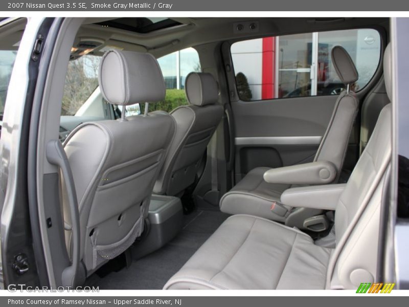 Smoke Gray Metallic / Gray 2007 Nissan Quest 3.5 SE