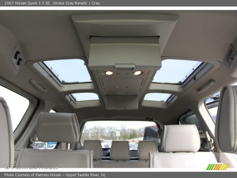 Smoke Gray Metallic / Gray 2007 Nissan Quest 3.5 SE