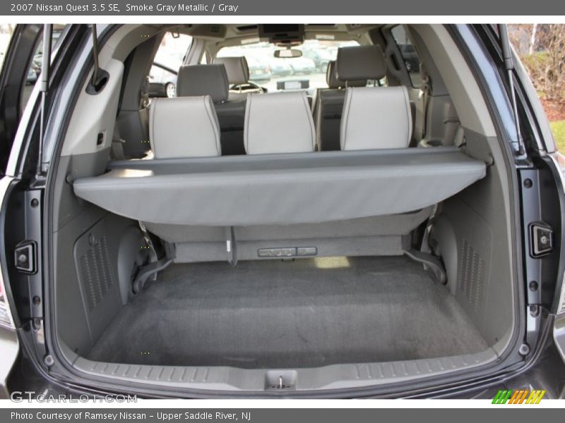 Smoke Gray Metallic / Gray 2007 Nissan Quest 3.5 SE