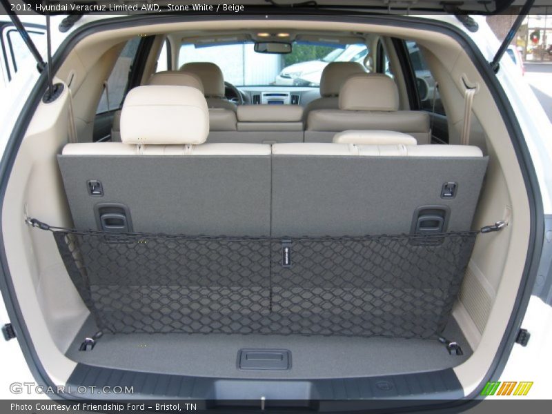 Stone White / Beige 2012 Hyundai Veracruz Limited AWD