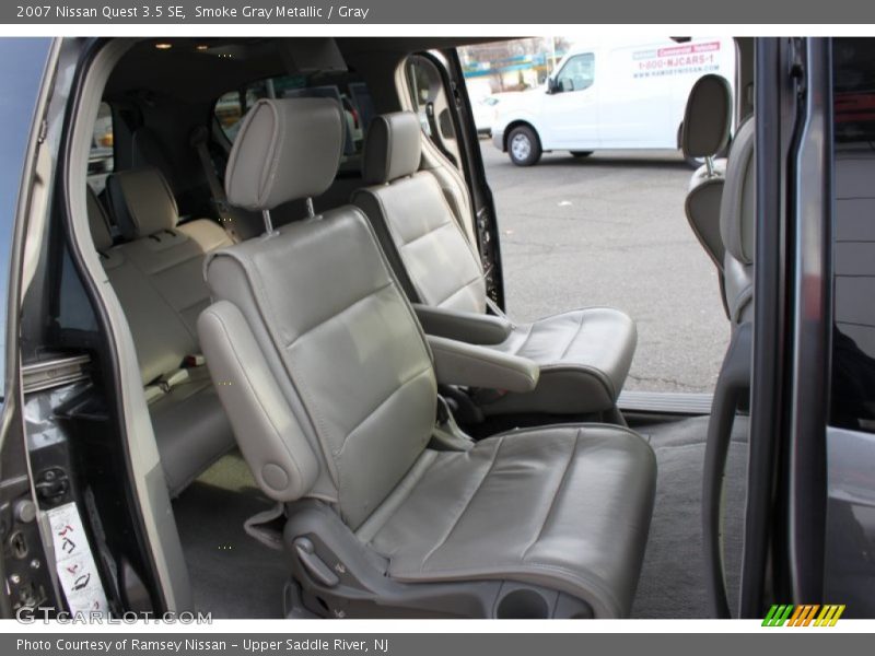 Smoke Gray Metallic / Gray 2007 Nissan Quest 3.5 SE
