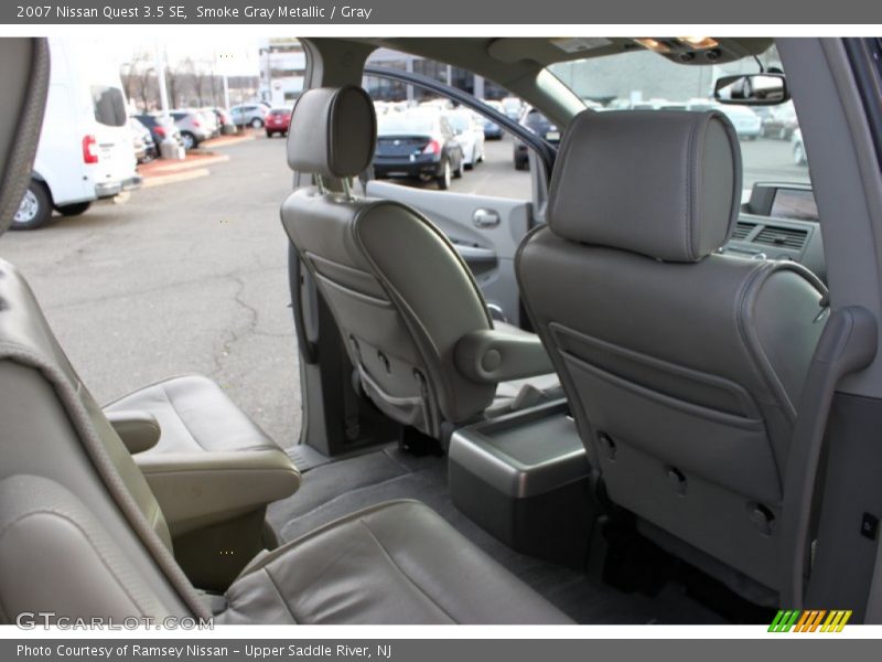 Smoke Gray Metallic / Gray 2007 Nissan Quest 3.5 SE