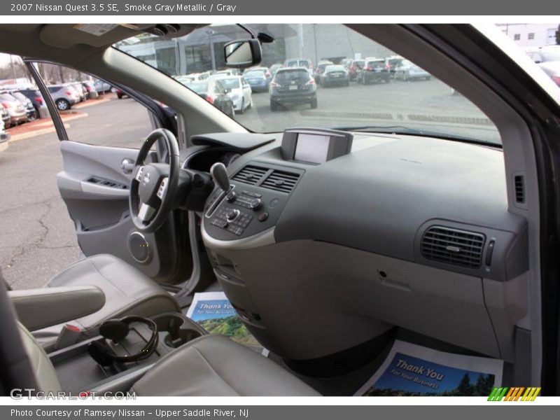 Smoke Gray Metallic / Gray 2007 Nissan Quest 3.5 SE