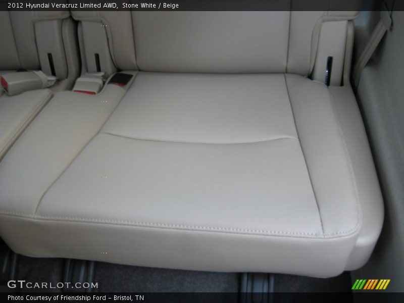 Stone White / Beige 2012 Hyundai Veracruz Limited AWD